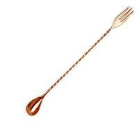 Spill-Stop 830-23 Trident Mixing Bar Spoon, 11-4/5" (30cm)