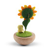 Figurine Sunflower & Chick