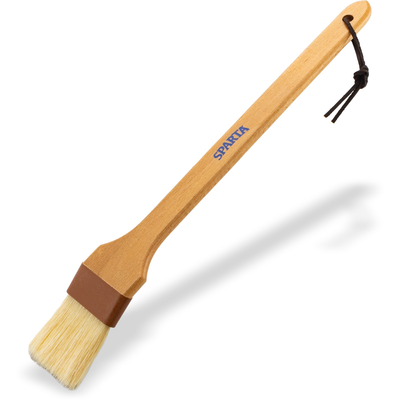 Carlisle 4037000 2" Flat Basting Brush with Long Handle