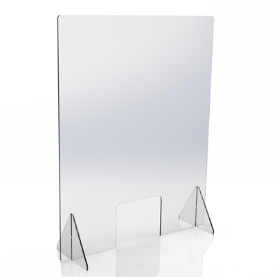 Cal-Mil 22137-31 with window Free-Standing Barrier