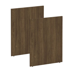 PLTEP4130  41" END PANEL GATHERING TABLE- MODERN WALNUT