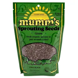 Sprouting Black Chia
