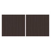 PL44LDLOCK - PAIR LAMINATE HUTCH DOORS W/LOCK - Espresso