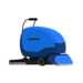 New Viper 30", 22-gallon, traction-drive, pad drivers, 37" squeegee assembly, 25-amp on board charger, (4) 242 Ah WET batteries