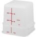 Carlisle StorPlus White 8 qt Square Food Storage Container