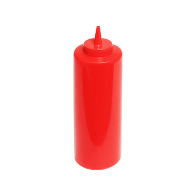 Foodservice Essentials 24 Oz Squeeze Bottle Red