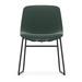36241GREENF0354 - ZEST GUEST CHAIR- DARK GREEN