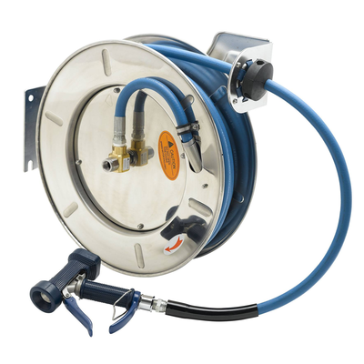 T&S Brass B-7143-07 Hose Reel System Open