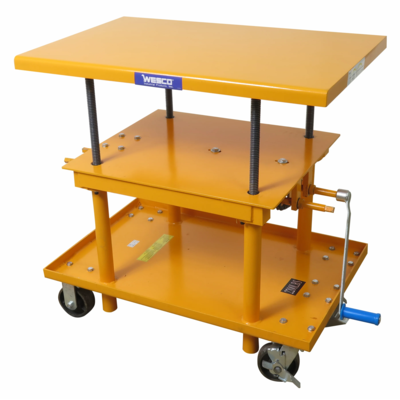 Lift Table - Crank - 24" x 36" - 2200 lb Capacity