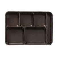 Cook's 626SS 5-Compartment with Flatware Slot Flex Tray (10/case)