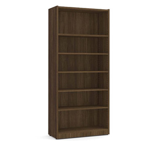 PL156 71"H BOOKCASE- Modern Walnut