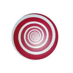 LARGE RED SPIRAL  SD035A