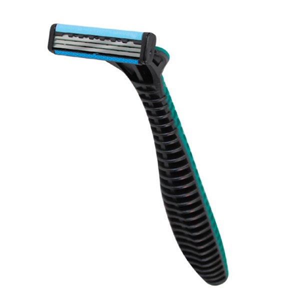 Ready Care Personna® Triple Blade Razor, Green/Black
