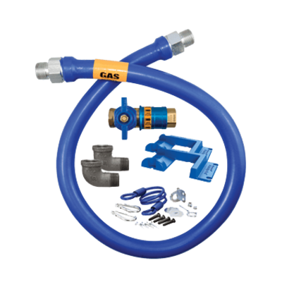 Dormont Manufacturing 16100KITCF36PS Dormont Blue Hose Moveable Gas Connector Kit 1" Dia.