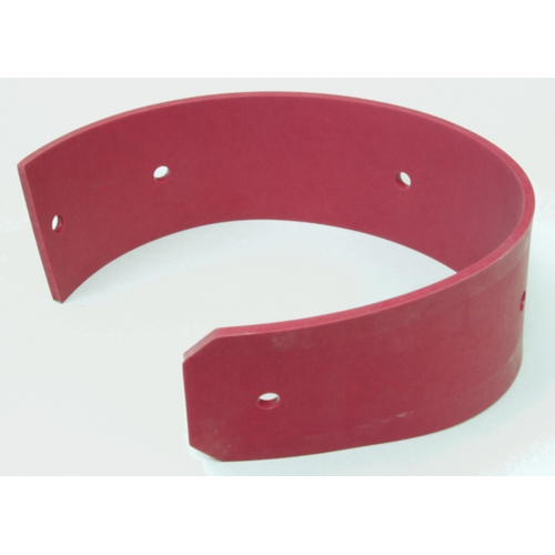 Curtain,Wiper,Red, 3/16