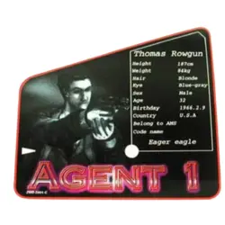 STICKER AGENT 1 ZMB DX