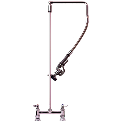 T&S Brass B-0121 Pre-Rinse Unit 8" Center Deck Faucet