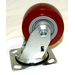 Caster, 4" Red