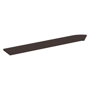 PBTC71L 71" CORNER TRAN TOP LEFT- ESPRESSO
