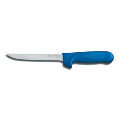 Dexter 1563C SANI-SAFE 6" Narrow Boning Knife - Blue Handle