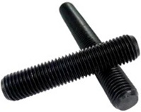 1 1/4" - 12 X 72" FULLY THREADED STRAIGHT ROD SAE J429 GR 8 PLAIN