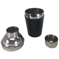Spill-Stop 103-24 Deluxe Cocktail Shaker Set, 3-piece includes: 8 oz. shaker