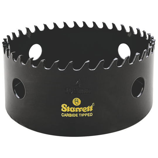 STARRETT CT400 4'' (102mm) Triple Chip Tungsten Carbide Hole Saw