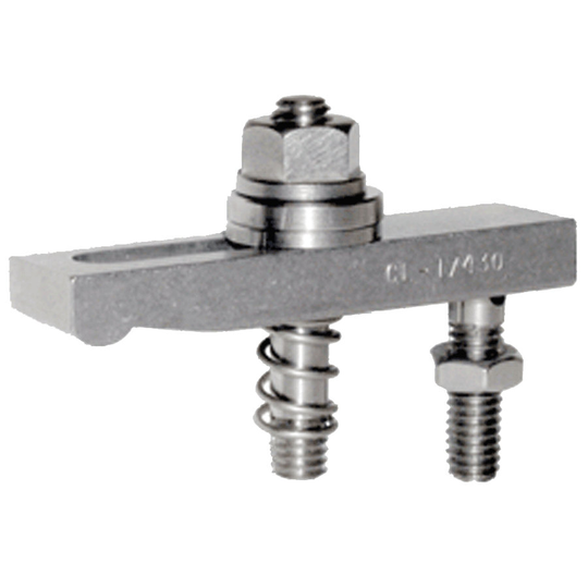 Carr Lane CL-3040-2 Slotted-Heel Clamp Strap Assembly, Stainless Steel (Spherical Nut and Washer)