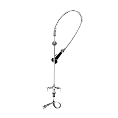 T&S Brass B-0113-B08C-M Easyinstall Pre-Rinse Spring Action