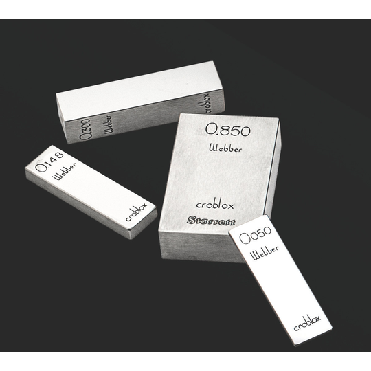STARRETT RC .100025 A1 Rect. Croblox Gage Block - .100025 In., Grade A1