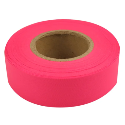 Flagging Tape - 150' - Fluorescent Red