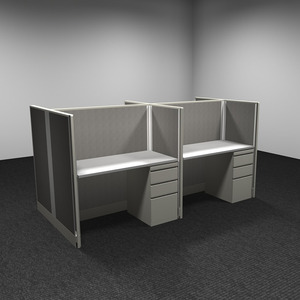 WEBBTYP9 - 53"H, 4-Pod, 4' x 2' Webb Typical - power
