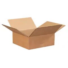 8 X 8 X 2 ECT32 FLAT CORRUGATED CARTON 25/BD  882