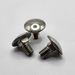 M6 - 1 X 12MM DIN 603 SQUARE NECK ROUND HEAD BOLT A2 SS PLAIN