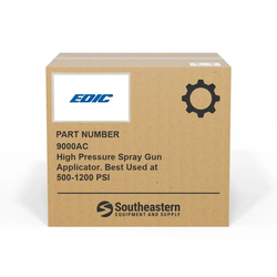 Edic - 9000AC - High Pressure Spray Gun Applicator. 
Best Used at 500-1200 PSI