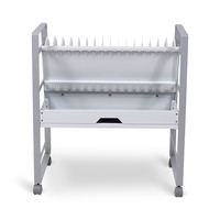LUXOR LOTM16 16-Tablet / Chromebook Open Charging Cart