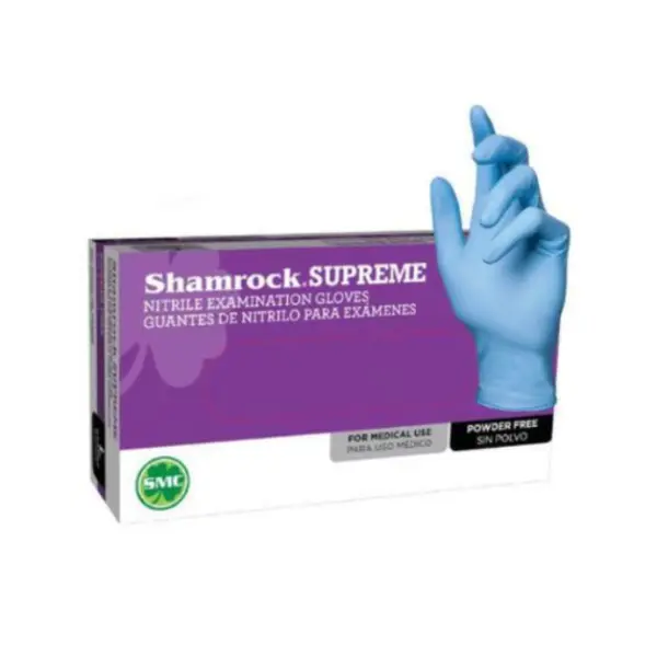 Glove Nitrile X-Small P/F L/F 100/bx Shamrock 30310
