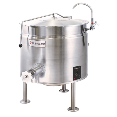 Cleveland Range KEL40SH Electric Short Series Steam Jacketed Kettle