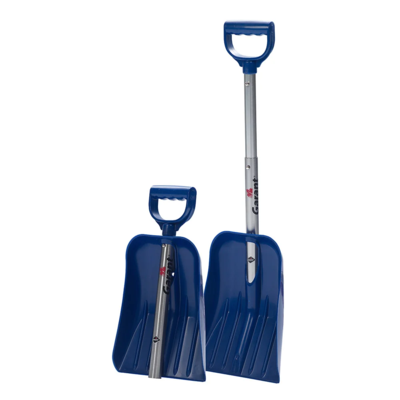 Snow Shovel - 9" x 5" - Polypropylene Blade - Telescopic Handle