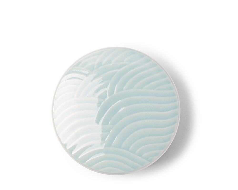 Bowl With Cover Himari Lt Blue