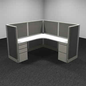 WEBBTYP29 - 53"H , Corner Top, Single, 6' x 6' Webb Typical - no power
