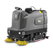 New Karcher B 260 RI BP, 2 SB, R120 Cylindrical Scrub Deck, 53" Parabolic Squeegee, 36V 390 Ah AGM Batteries, Shelf Charger