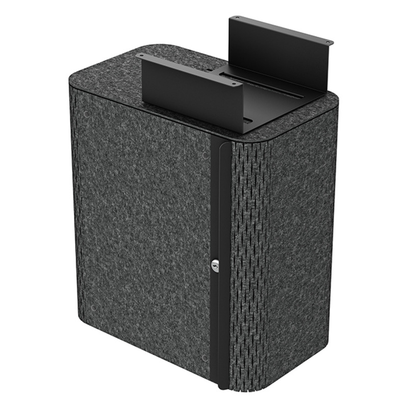 MELST100 - MELLO PEDESTAL - Charcoal