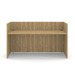PL169NTT GALLERY DESK- NO TRANSACTION TOP- ASPEN