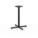 PLTXBM3341 BLACK METAL 33" CROSS BASE 41" HIGH-BLACK