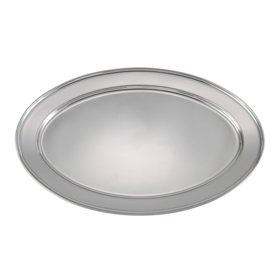 Winco OPL-20 20"L X 13-3/4"W Platter