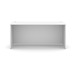 PL111 24"D x 66"W CREDENZA SHELL- White