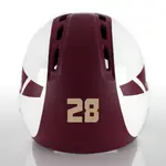 1 Color Custom Font Die Cut Number Decals