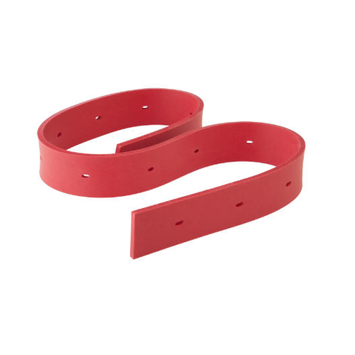 Blade, Red 2"X1/4"X41"-13 Holes (Rear)