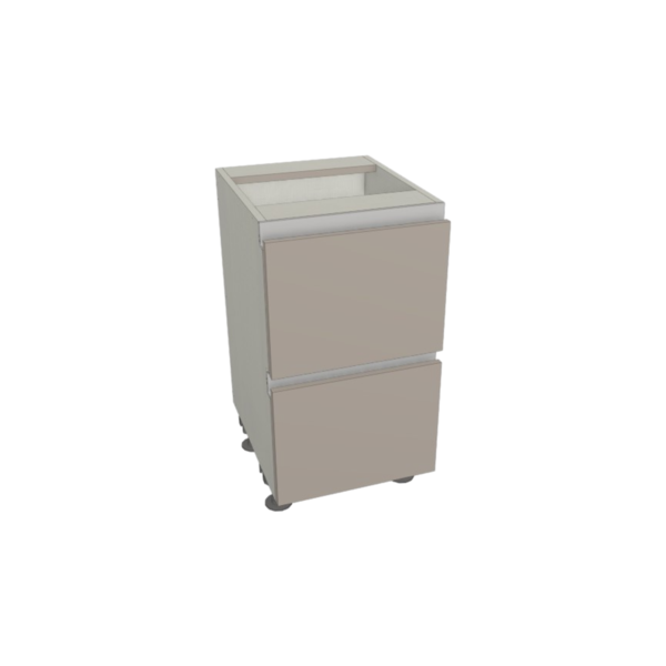 Capri Gola Vanity 2 Drawer Base 18" x 31.5" x 21"